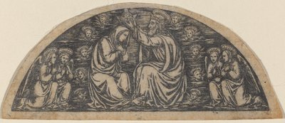Jomfruens kroning af Italian 18th or 19th Century
