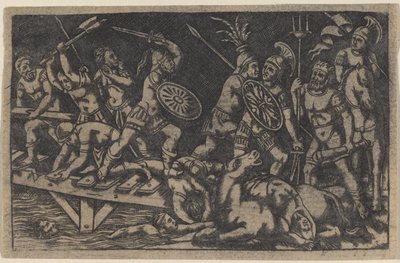 Horace Cocles af Italian 18th or 19th Century