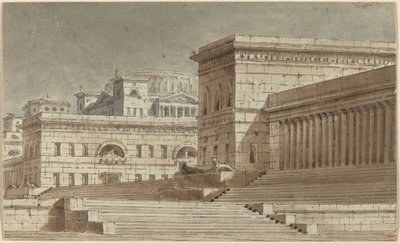 Scenedesign af Italian 19th Century