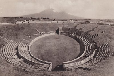 Anfiteatro, Amfiteatret (s/h-billede) af Italian Photographer