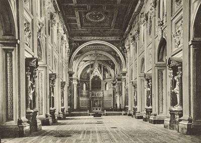 Basilica of S John Lateranus, inde af Italian Photographer