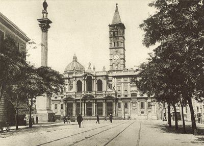 Basilikaen S Maria Maggiore af Italian Photographer