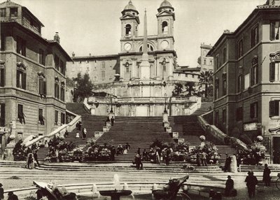 Trinita dei Monti kirke af Italian Photographer