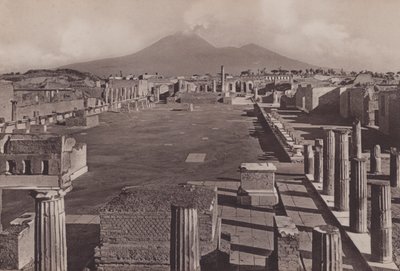 Foro Civile, The Forum (s/h-billede) af Italian Photographer