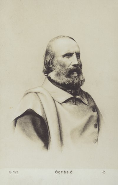 Giuseppe Garibaldi af Italian Photographer