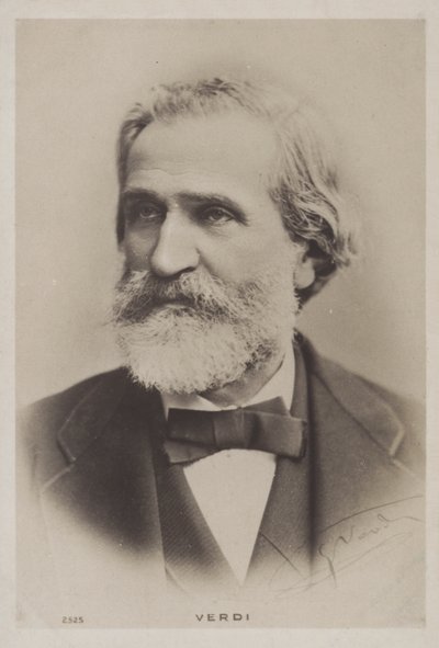 Giuseppe Verdi, italiensk komponist af Italian Photographer