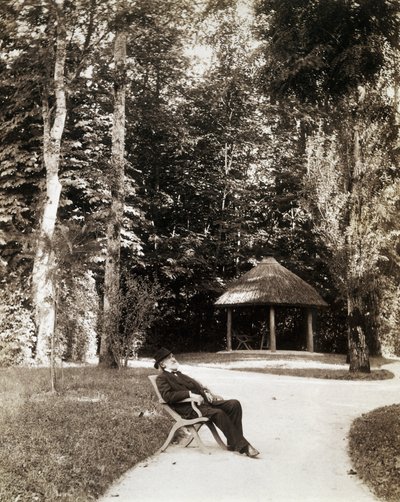 Giuseppe Verdi i haven til Villa Verdi, Sant