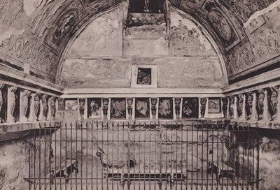 Interno Dei Bagni Del Foro, Interiør af Forum Baths (s/h foto) af Italian Photographer