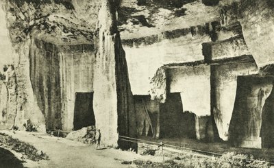 Latomia del Paradiso eller dei Cordari (s/h-foto) af Italian Photographer