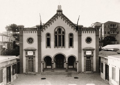 Maghen Abraham Synagoge, Beirut af Italian Photographer