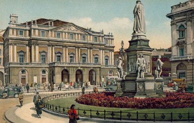 Milano / Milano: Teatro alla Scala (farvefoto) af Italian Photographer