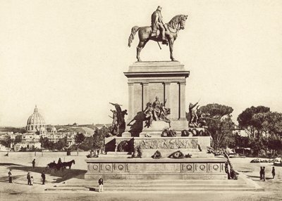 Monument til Joseph Garibaldi af Italian Photographer