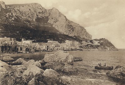 Napoli: Capri, Marina Grande (s/h foto) af Italian Photographer