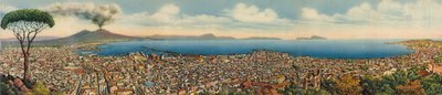 Napoli / Napoli: Panorama Generale (foto i farver) af Italian Photographer
