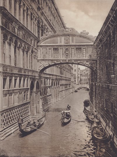 Sukkenes bro (s/h-billede) af Italian Photographer