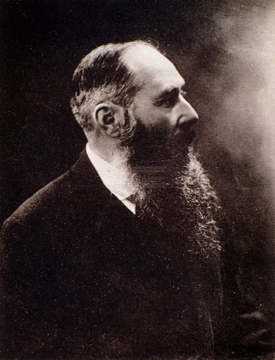 Portræt af den franske komponist Guy Ropartz (1864-1955). af Italian Photographer