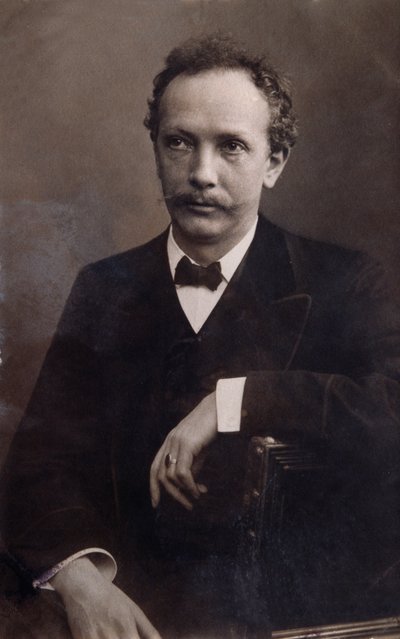 Portræt af Richard Strauss (1864-1949) tysk komponist. af Italian Photographer