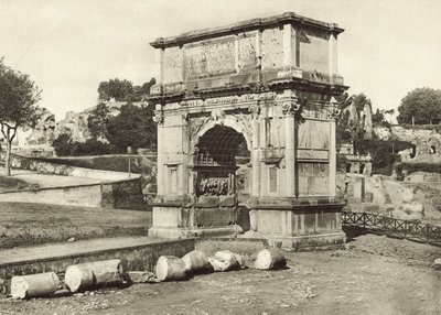 Forum Romanum, Titusbuen af Italian Photographer