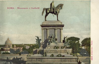 Rom, Italien, Garibaldi monument af Italian Photographer