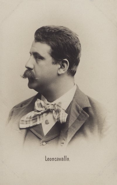 Ruggero Leoncavallo, italiensk komponist af Italian Photographer