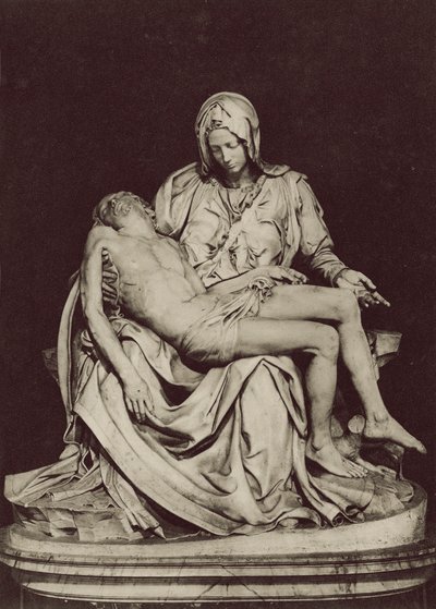 Peterskirken i Vatikanet, Pietaen (Michelangelo) af Italian Photographer