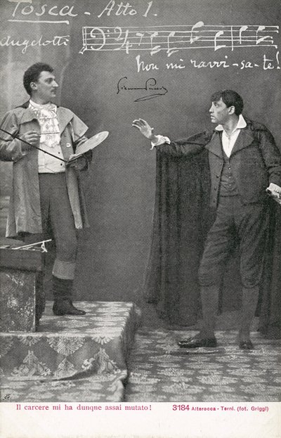 Scene fra Tosca (s/h foto) af Italian Photographer