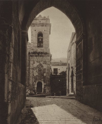 Sicilia / Sicilien: Le Madonie, Petralia (s/h-foto) af Italian Photographer