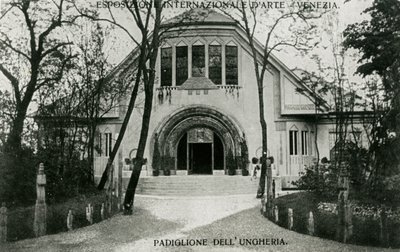 Den ungarske pavillon ved den internationale kunstudstilling, Venedig af Italian Photographer