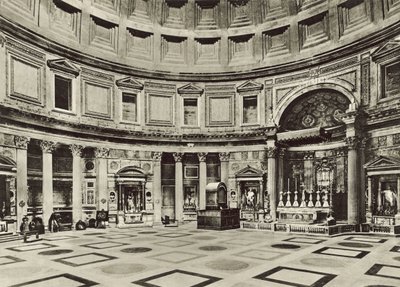 Pantheon, indenfor af Italian Photographer