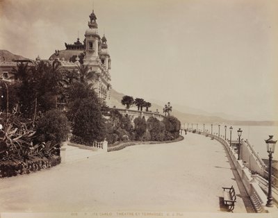 Teatret i Montecarlo, Fyrstendømmet Monaco af Italian Photographer