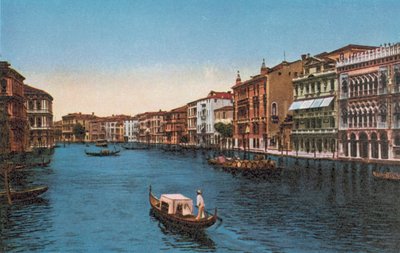 Venedig/Venedig: Canal Grande ved Ca