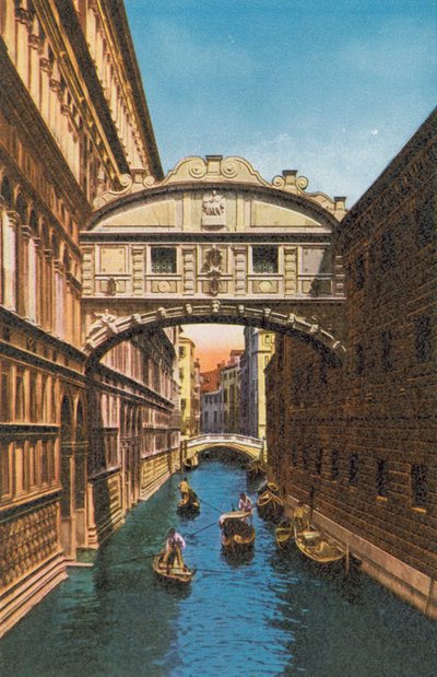 Venedig: Sukkenes Bro (foto i farver) af Italian Photographer