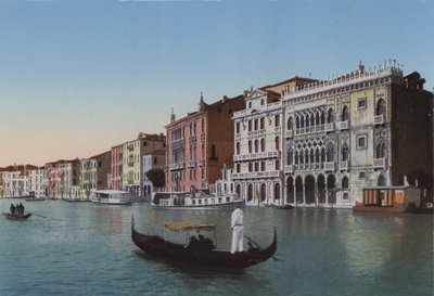Venedig, Canal Grande, Palazzo Ca d "Oro af Italian Photographer