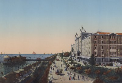 Venezia, Lido (farvet foto) af Italian Photographer