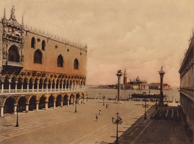 Venezia / Venedig: Piazzetta (foto i farver) af Italian Photographer