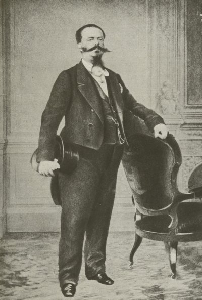 Victor Emmanuel II, konge af Italien (s/h foto) af Italian Photographer