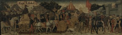 A Triumph, ca. 1450 (tempera på panel) af Italian School