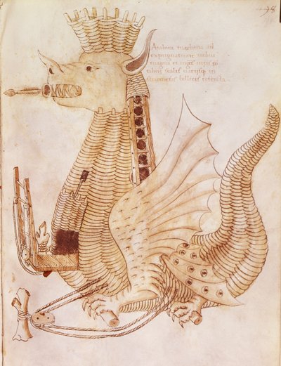 Tilføj 24945 fol.194 Design til en belejringsmotor, fra 