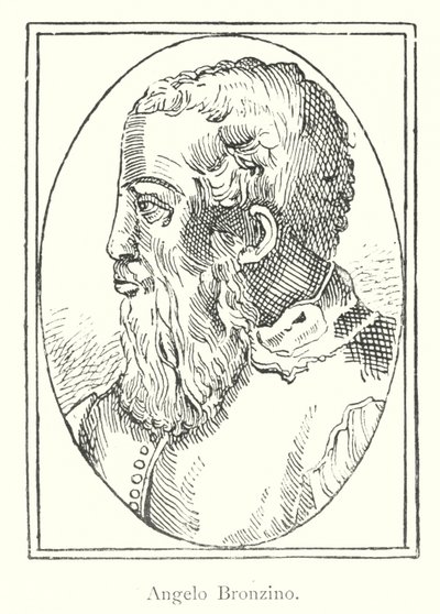 Angelo Bronzino (gravering) af Italian School
