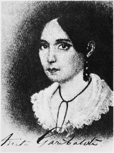 Anita Garibaldi (1820-49) af Italian School