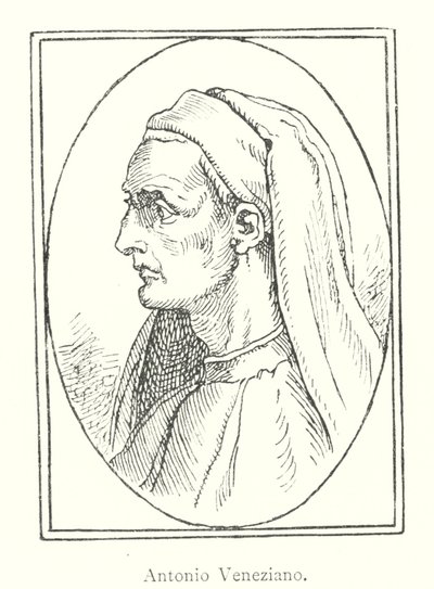 Antonio Veneziano (gravering) af Italian School