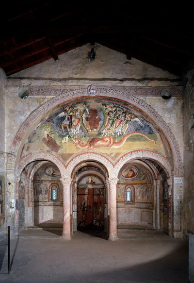 Apokalypse - fresco af Italian School