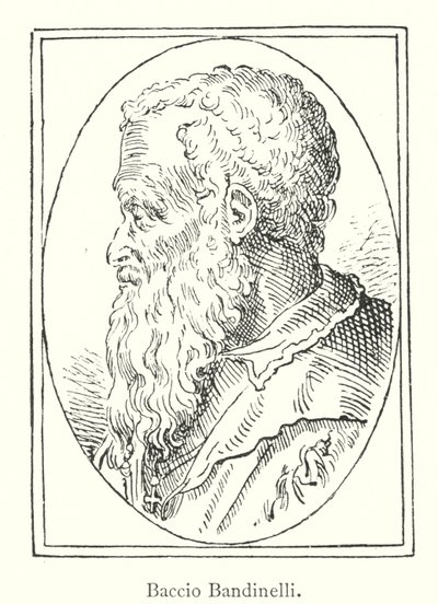 Baccio Bandinelli (gravering) af Italian School