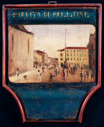 Boldspil, Italien af Italian School
