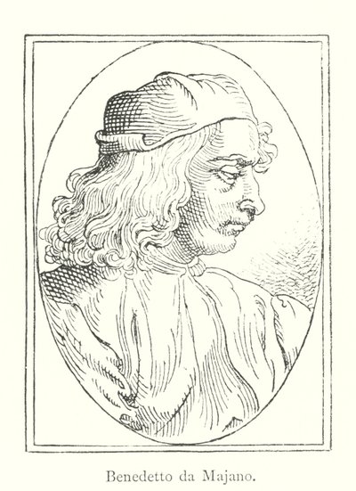 Benedetto da Majano (gravering) af Italian School