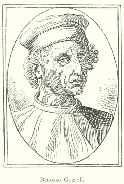 Benozzo Gozzoli (gravering) af Italian School