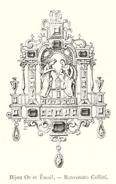 Bijou Or et Email, Benvenuto Cellini (gravering) af Italian School
