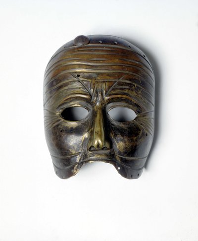 Bronze maske af "Commedia dell