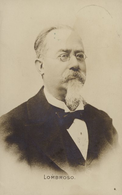 Cesare Lombroso (1835-1909), italiensk læge og kriminolog af Italian School