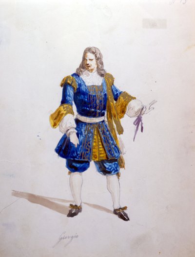Karakter af Giorgio i "Traviata" af Giuseppe Verdi af Italian School